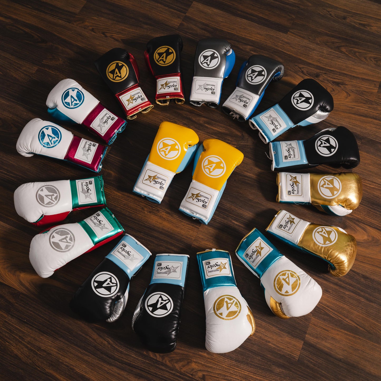 Sarung tinju ANGELES PRO ELITE MULTI LAYER HH /   boxing gloves MEXICO
