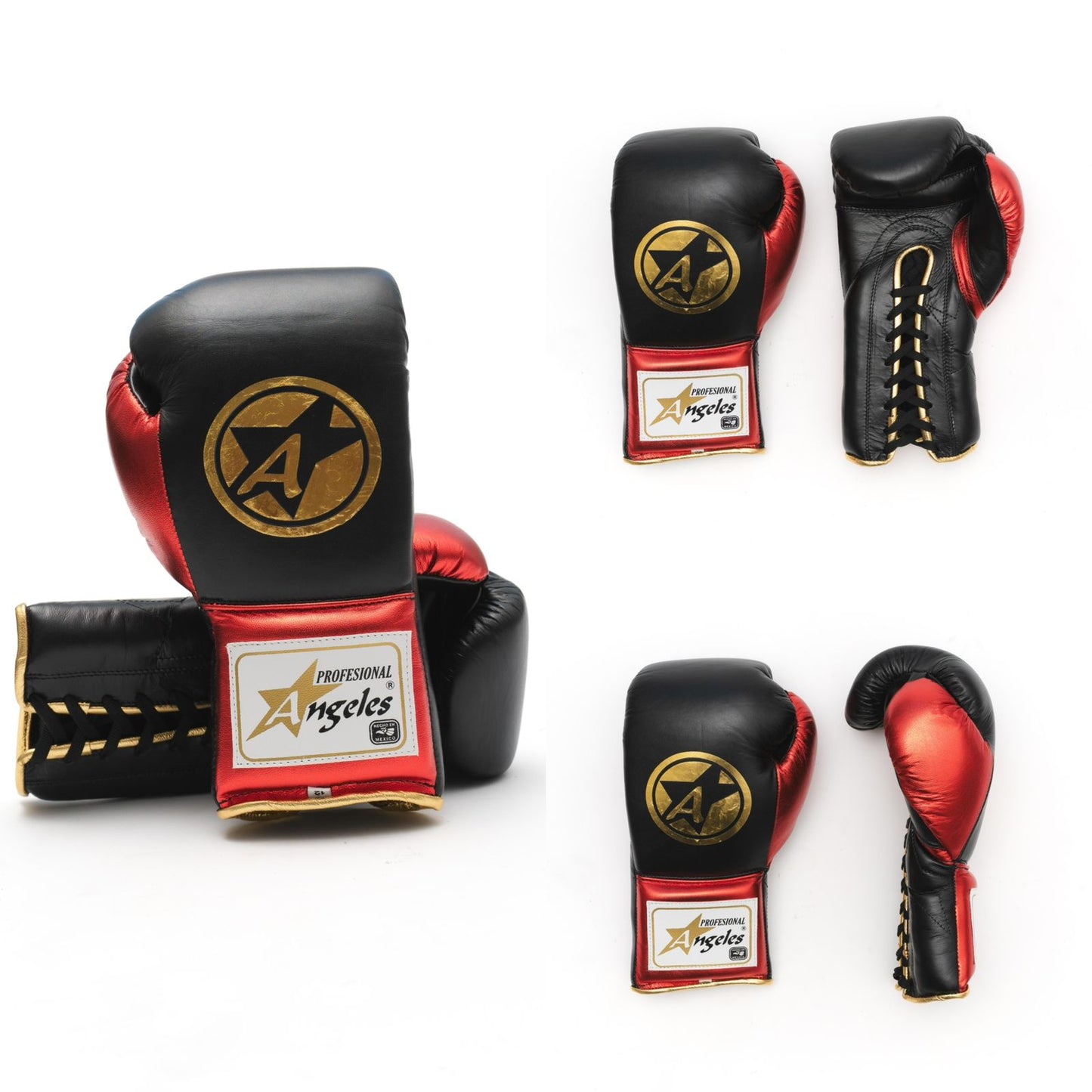 Sarung tinju ANGELES ELITE Latex Foam /   boxing gloves made in mexico