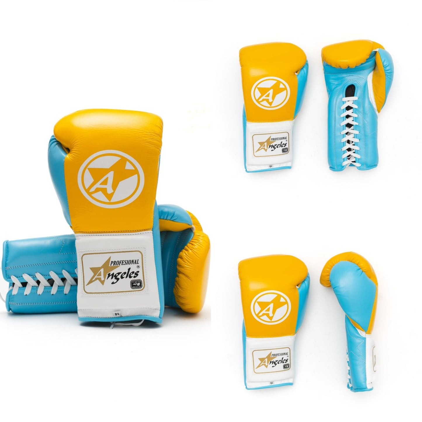 Sarung tinju ANGELES ELITE Latex Foam /   boxing gloves made in mexico