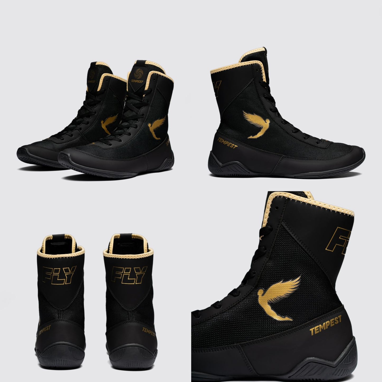 FLY Tempest Boxing shoes / sepatu tinju boxing FLY Tempest Boots