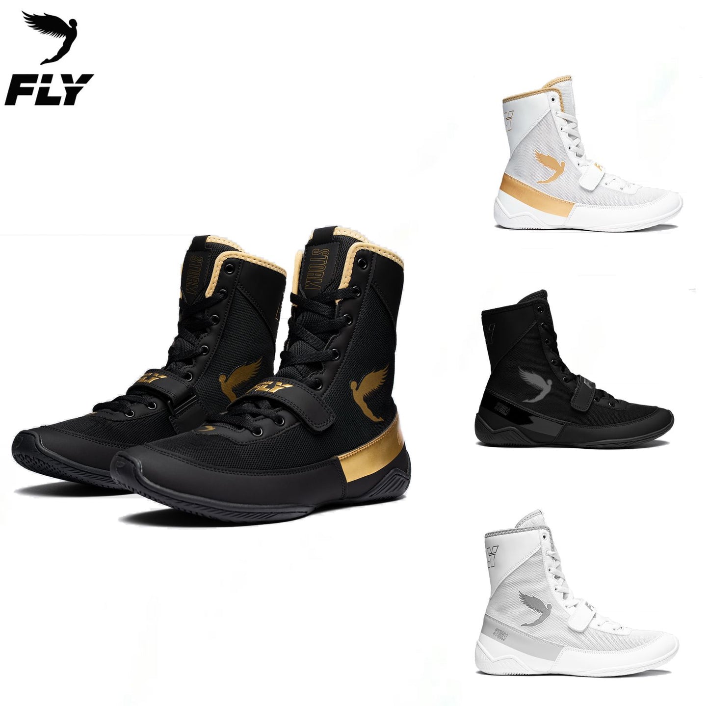 FLY Storm 2 Boots Boxing shoes / sepatu tinju boxing FLY Storm 2 Boots