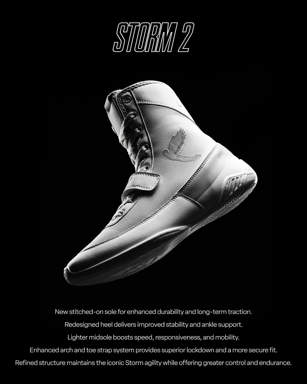 FLY Storm 2 Boots Boxing shoes / sepatu tinju boxing FLY Storm 2 Boots