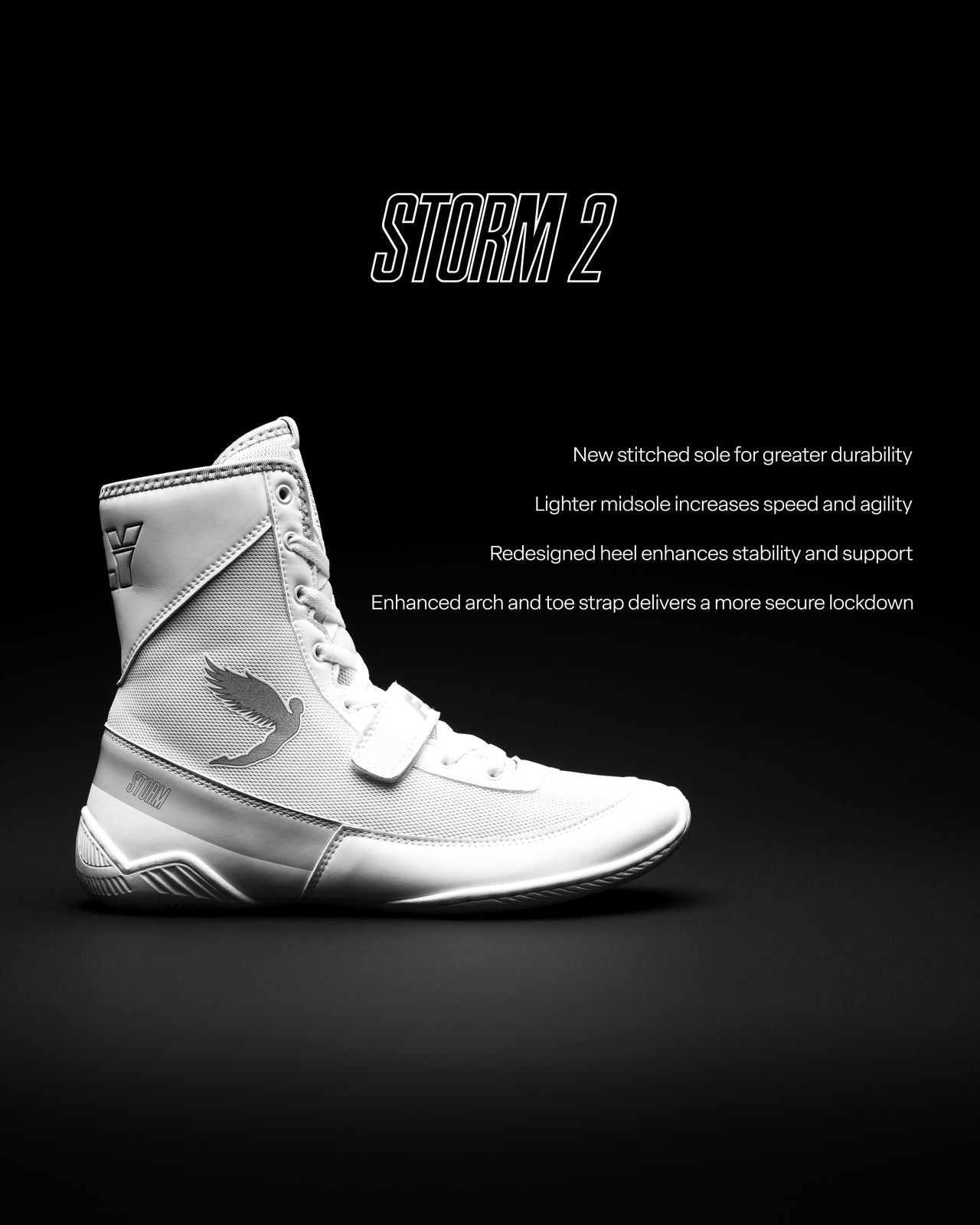 FLY Storm 2 Boots Boxing shoes / sepatu tinju boxing FLY Storm 2 Boots