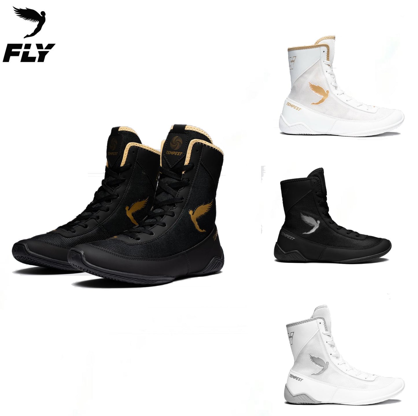 FLY Tempest Boxing shoes / sepatu tinju boxing FLY Tempest Boots