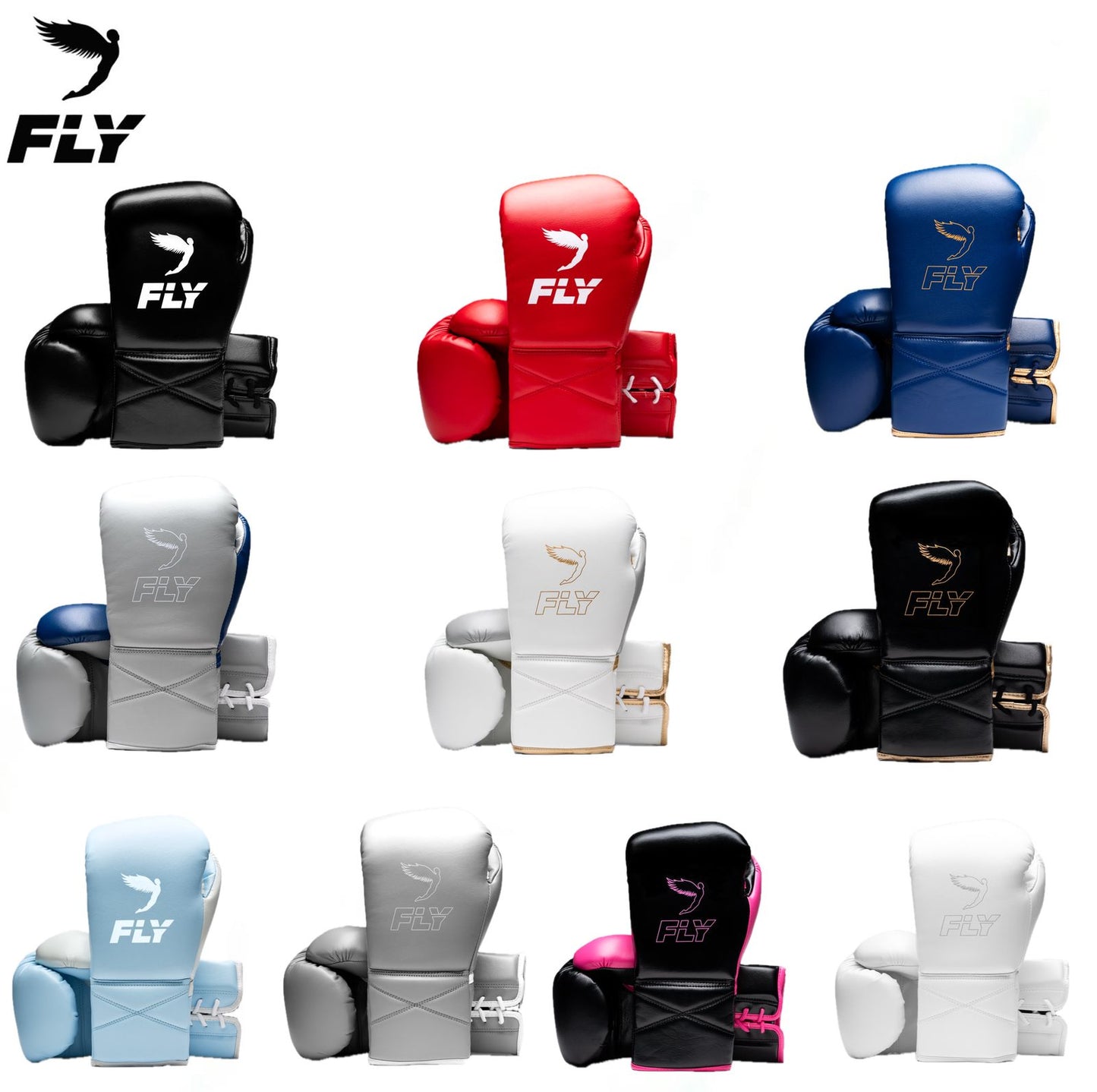 Sarung Tinju FLY Superlace Pro X 2 Gloves ,  Boxing muay thai  Gloves