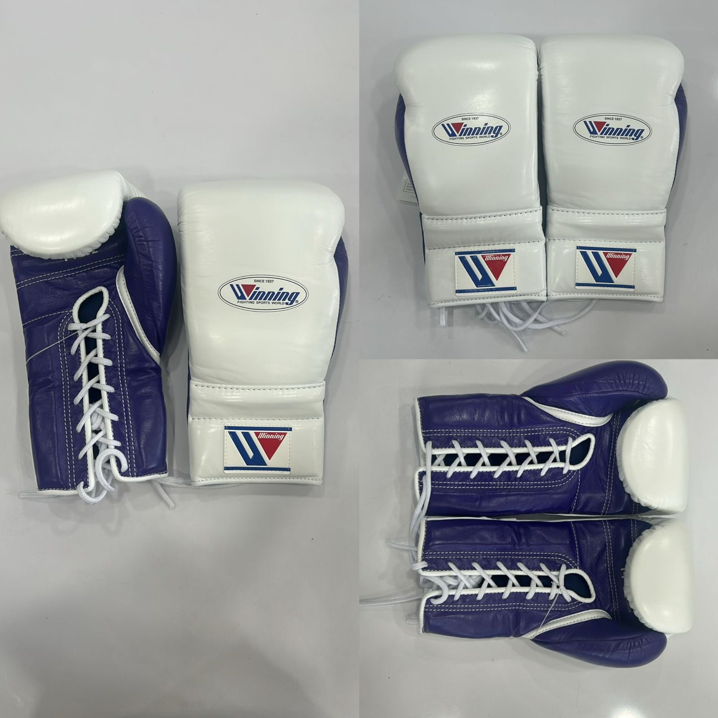 Sarung Tinju Winning MS Custom Colour Lace up / Boxing gloves Tinju