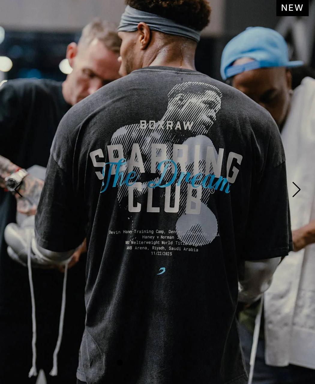 Boxraw Sparring club SPECIAL EDITION oversize t shirt  for BOXING