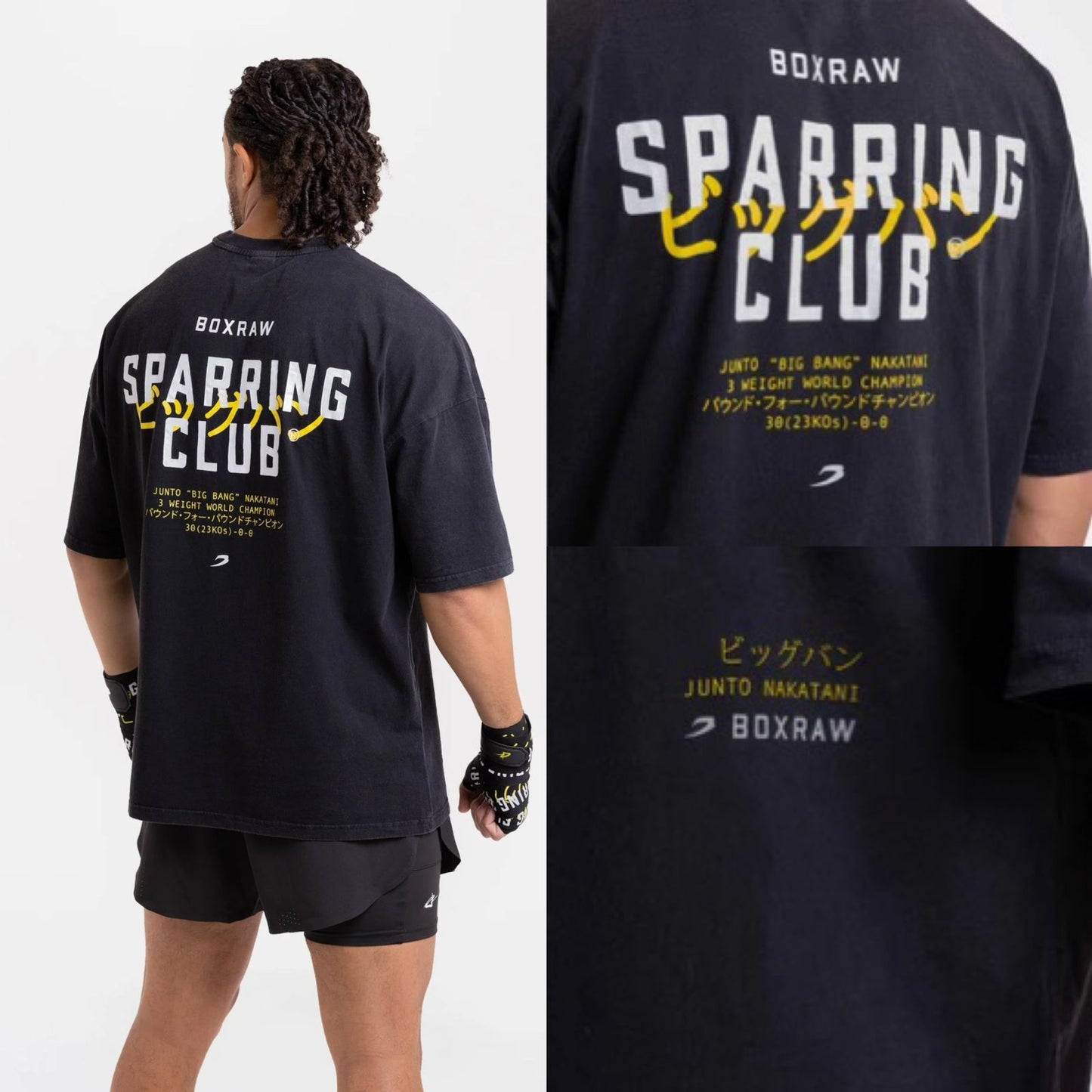 Boxraw Sparring club SPECIAL EDITION oversize t shirt  for BOXING