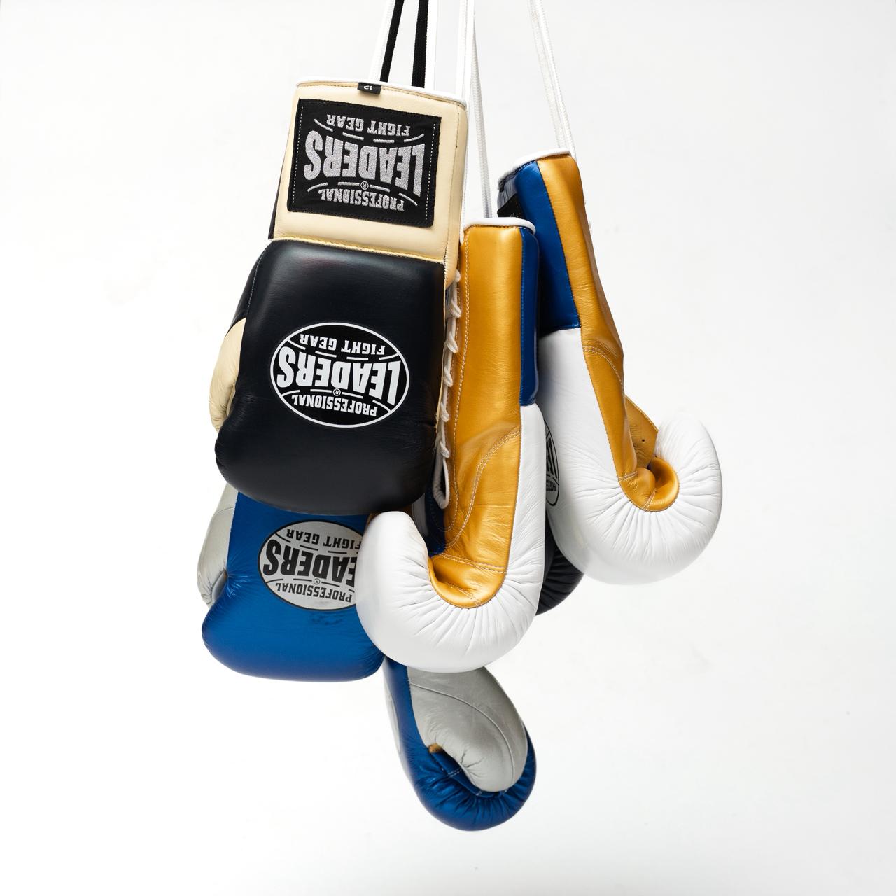 Sarung Tinju Leaders LeadSeries Plus LACES   / boxing gloves Leaders