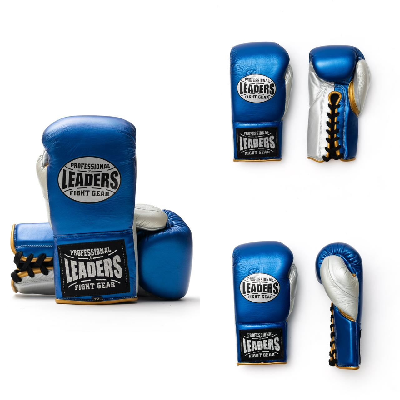 Sarung Tinju Leaders LeadSeries Plus LACES   / boxing gloves Leaders