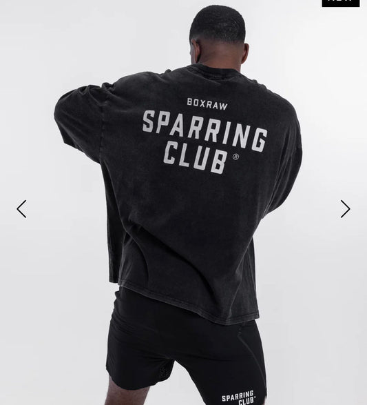Boxraw Sparring club Long sleeve t shirt  / kaos tinju boxraw boxing