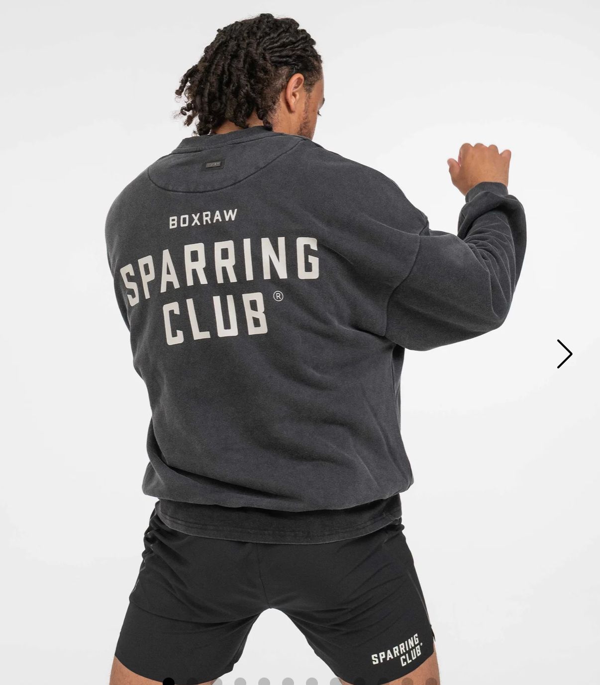 Boxraw Sparring club Oversized Sweatshirt  / kaos tinju boxraw boxing