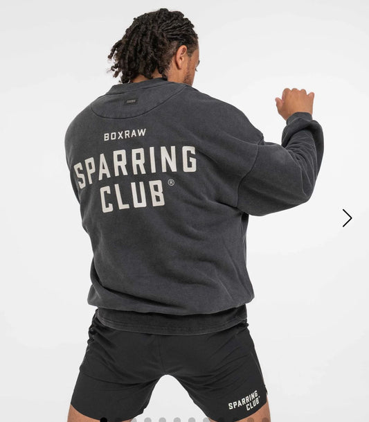 Boxraw Sparring club Oversized Sweatshirt  / kaos tinju boxraw boxing