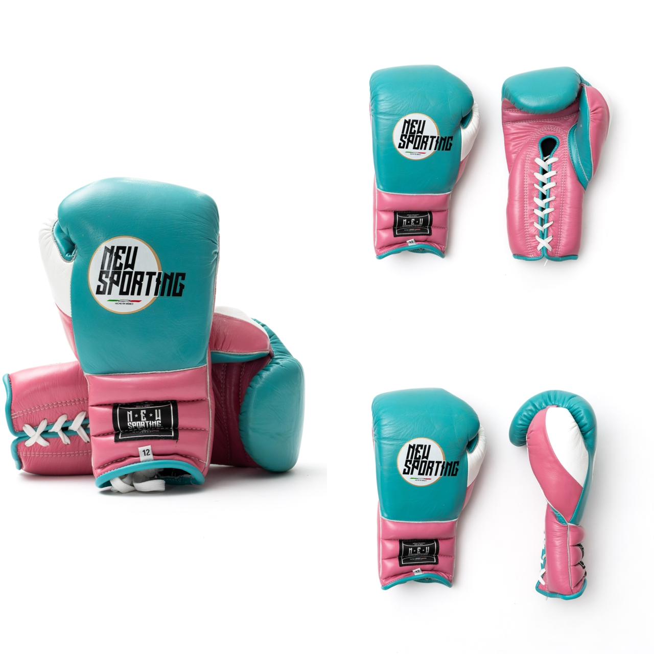 Sarung tinju New Sporting Training gloves 2/b Laces boxing gloves