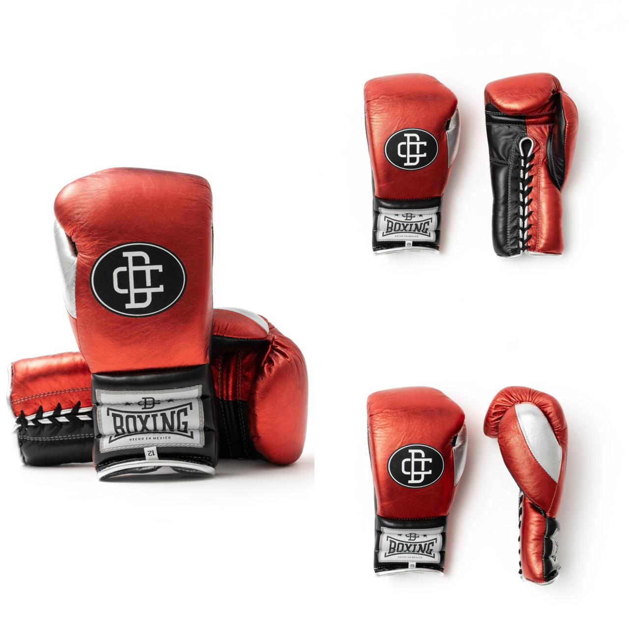 Sarung Tinju DC BOXING TRIPLE CUFF LATEX TRAINING GLOVES MX
