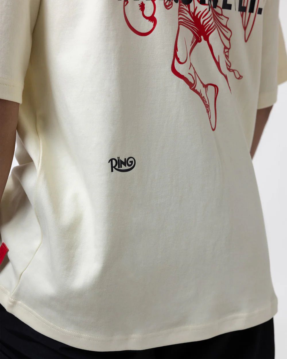 Boxraw x Ring Magazine Oversized T-Shirt / kaos tinju boxing Boxraw