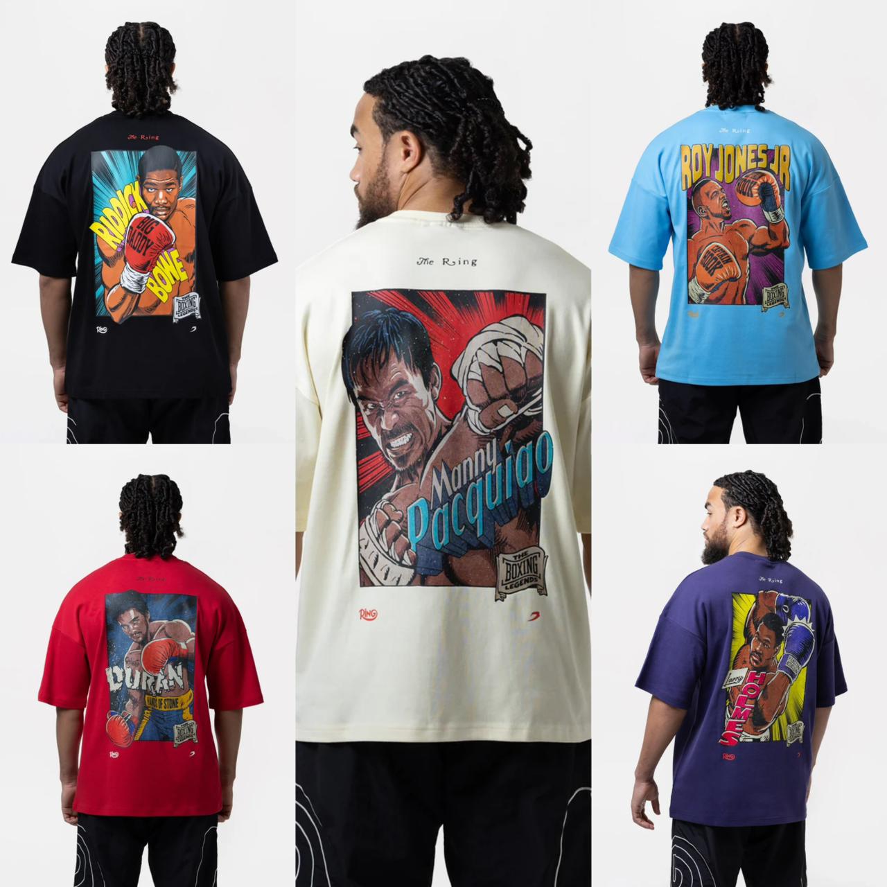 Boxraw x Ring Magazine Legend T shirt / kaos tinju boxing boxraw