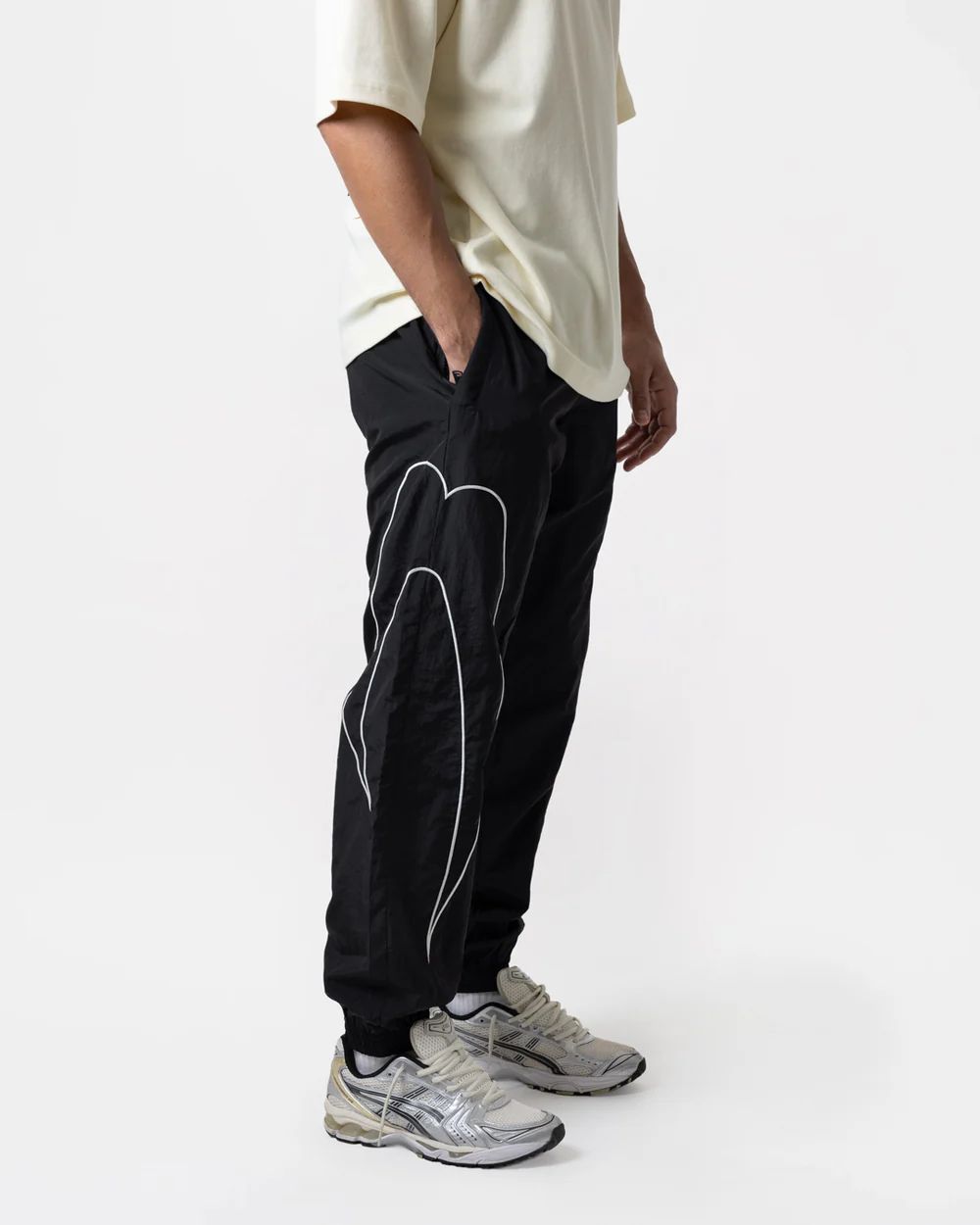 Boxraw x Ring Magazine Track Bottom / Boxing track bottom