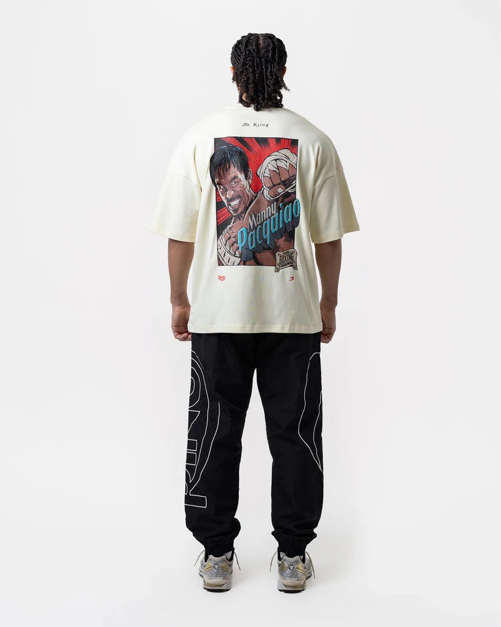 Boxraw x Ring Magazine Track Bottom / Boxing track bottom
