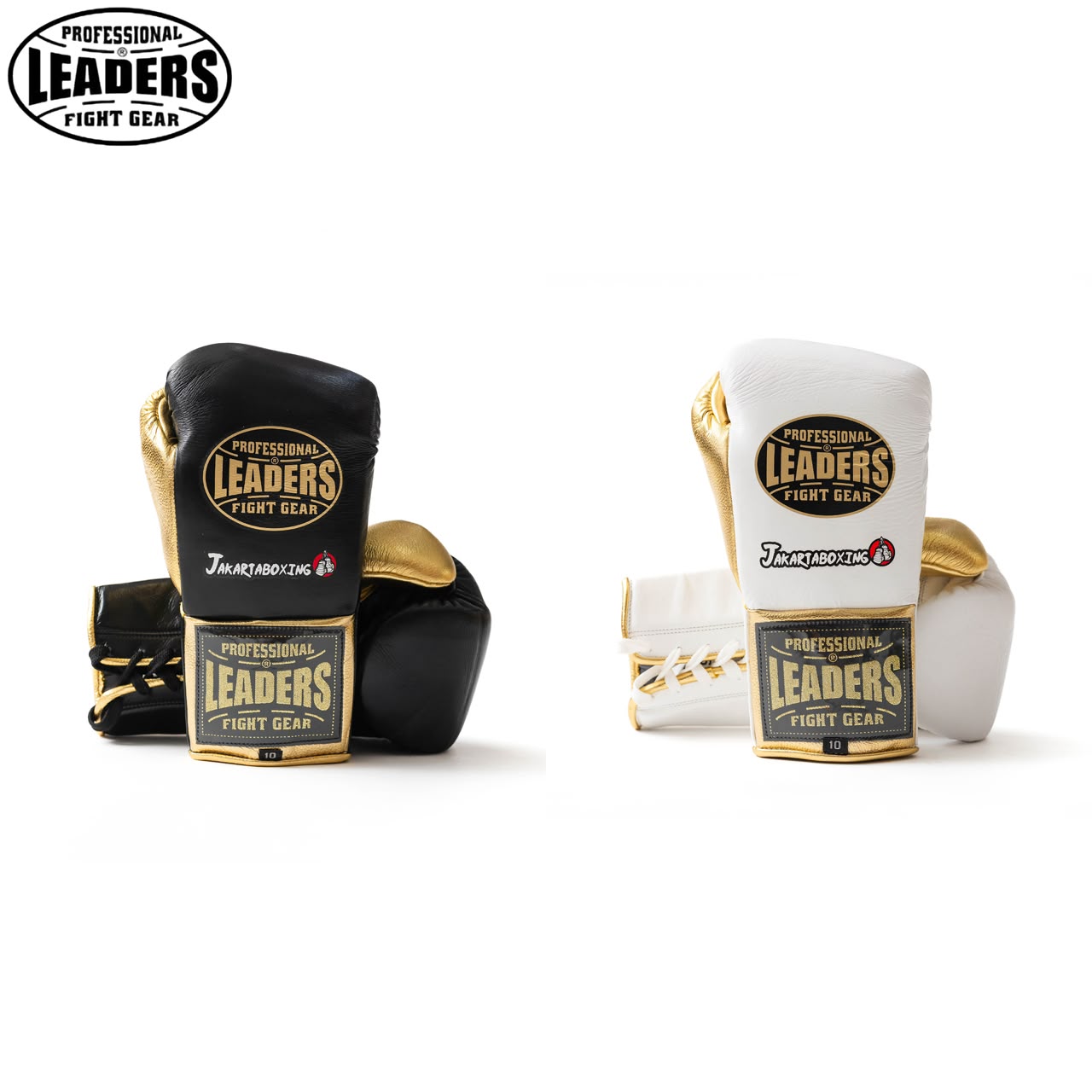 LEADERS X JAKARTA BOXING PROFESSIONAL FIGHT GLOVES FOAM /  SARUNG TINJU BOXING
