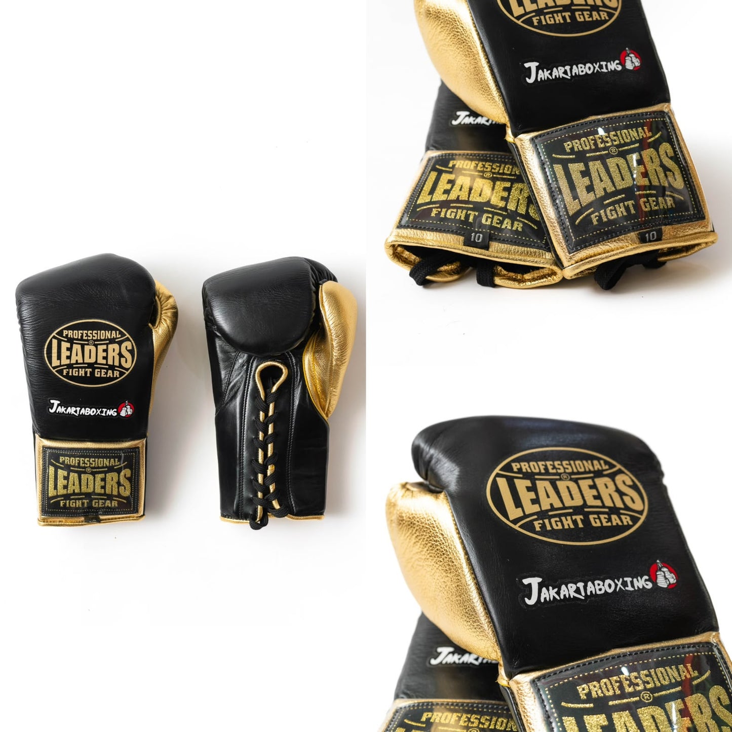 LEADERS X JAKARTA BOXING PROFESSIONAL FIGHT GLOVES FOAM /  SARUNG TINJU BOXING