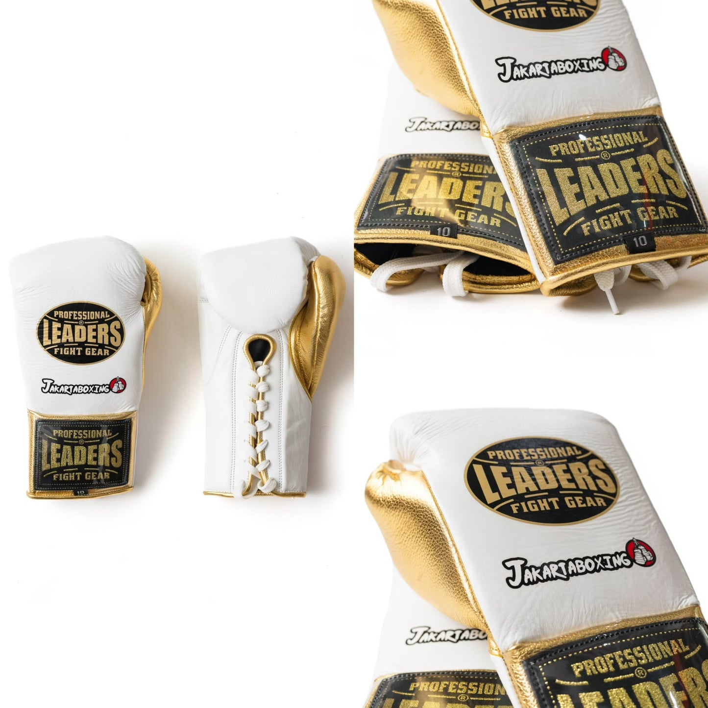 LEADERS X JAKARTA BOXING PROFESSIONAL FIGHT GLOVES FOAM /  SARUNG TINJU BOXING