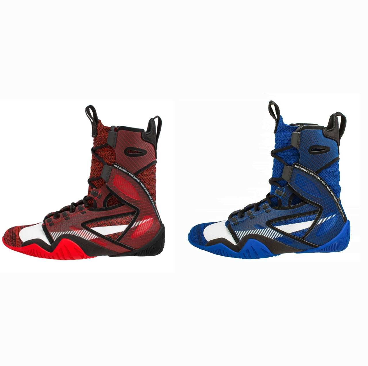 Nike Boxing shoes Hyper KO  2 BLUE RED / Sepatu tinju boxing