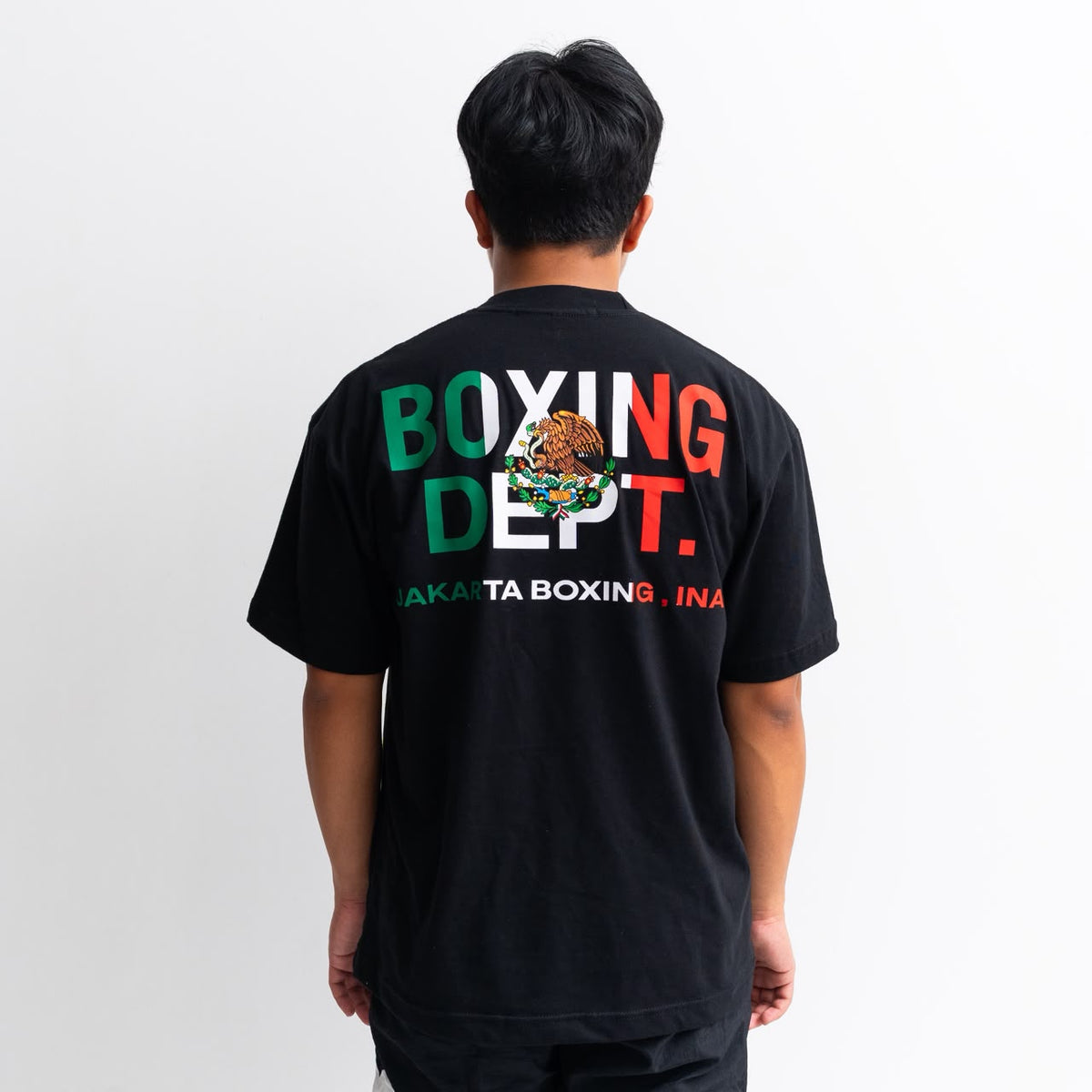 Jakarta Boxing BOXING DEPT MX Designer Oversize  t shirt / kaos tinju