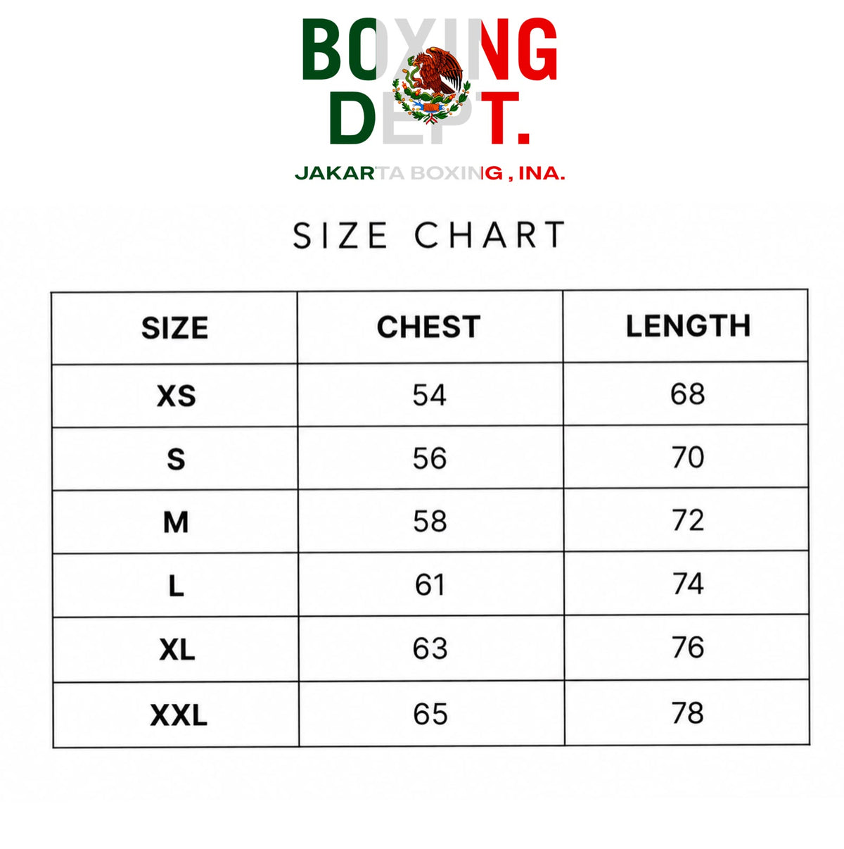 Jakarta Boxing BOXING DEPT MX Designer Oversize  t shirt / kaos tinju