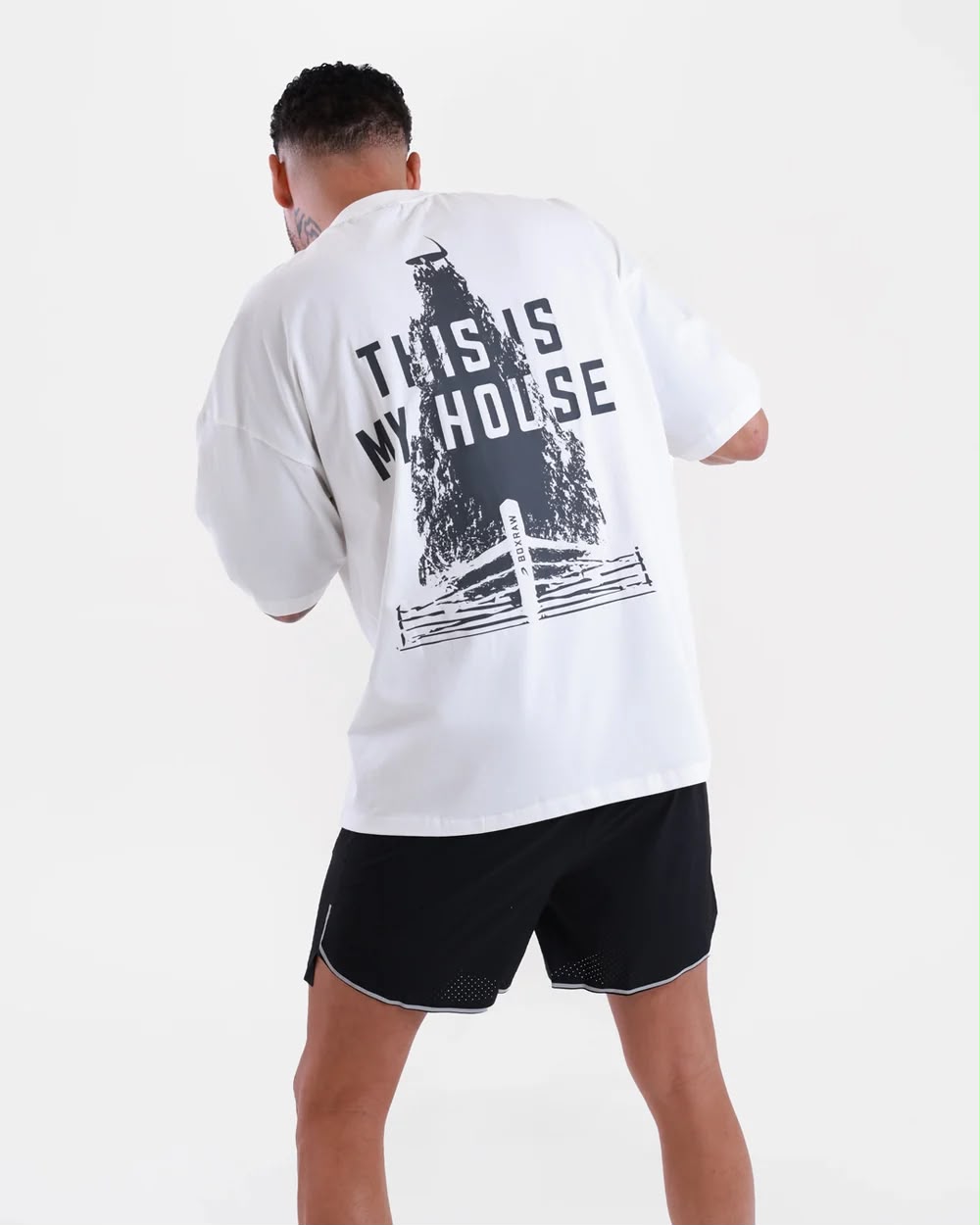 Boxraw This Is My House Oversized T-Shirt  / kaos tinju boxraw boxing