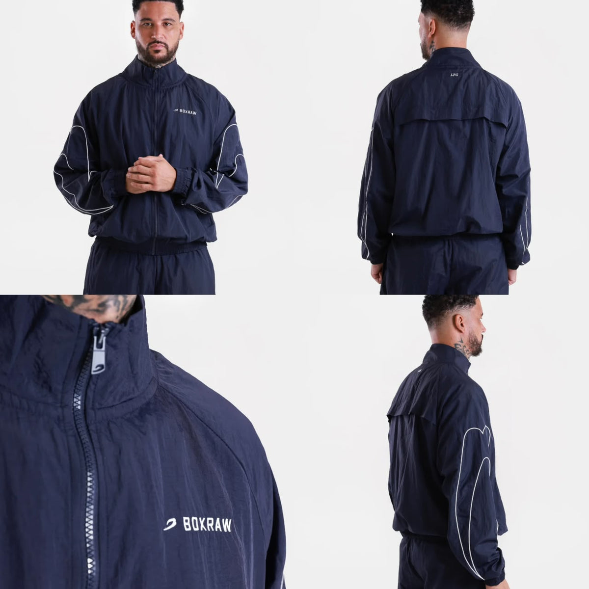 BOXRAW TUNERO TRACK JACKET , Jaket Latihan Tinju Boxing Boxraw