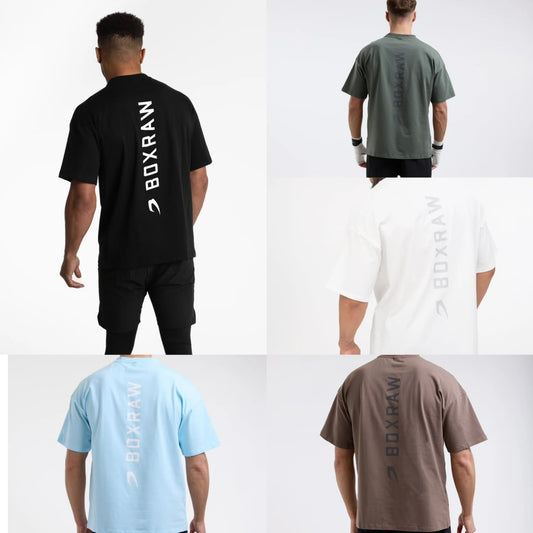 Boxraw Lineal Oversize t shirt  / kaos tinju boxraw boxing T shirts