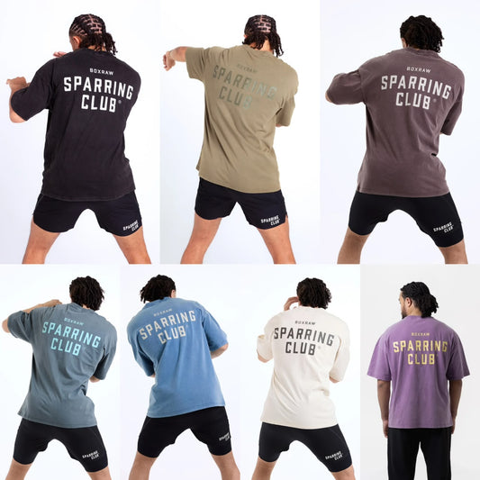 Boxraw Sparring club oversize t shirt  / kaos tinju boxraw boxing T shirts