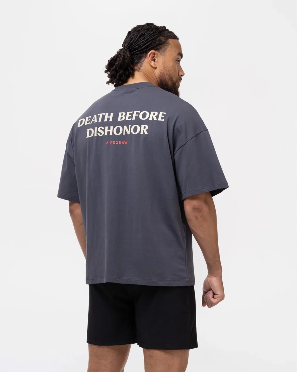 Boxraw Death Before Dishonor Oversize Tshirt / Kaos Tinju