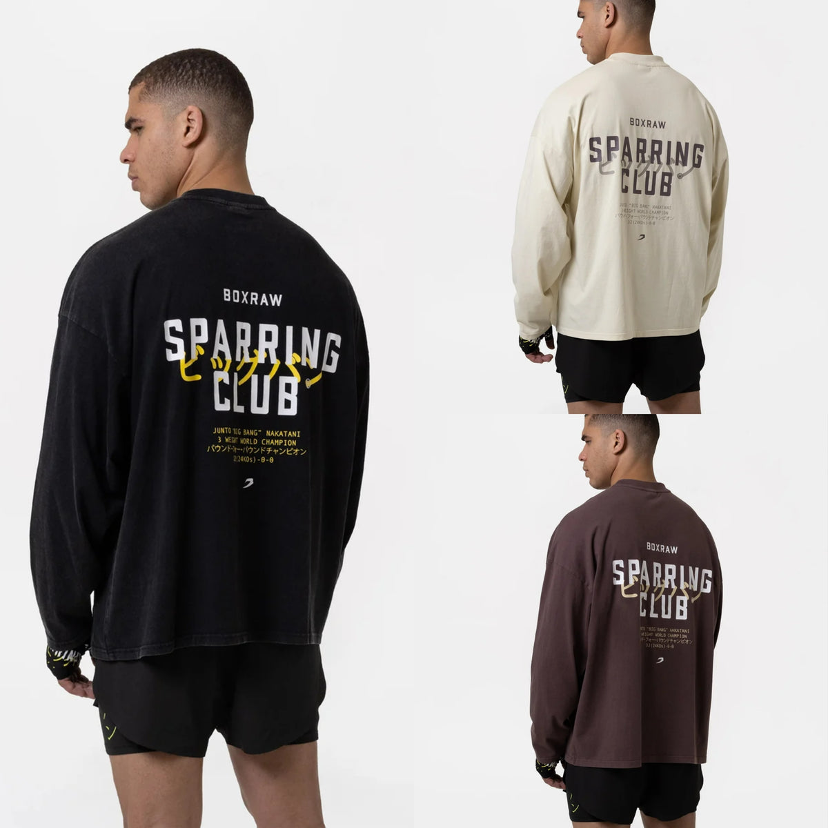 Boxraw Nakatani x Sparring Club Oversize Long Sleeve T Shirt