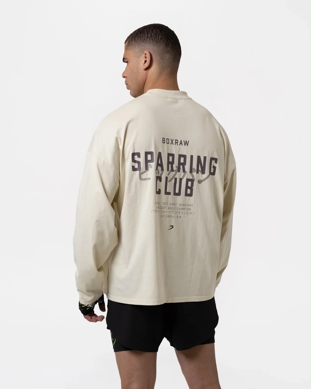 Boxraw Nakatani x Sparring Club Oversize Long Sleeve T Shirt