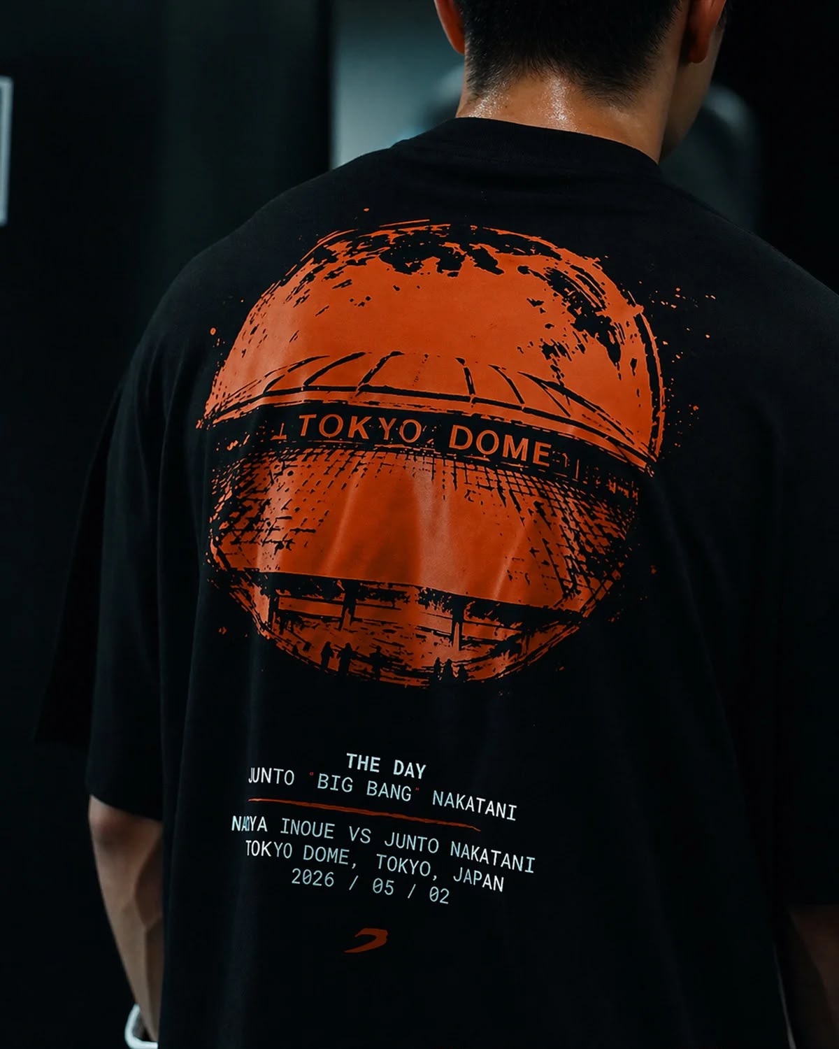 LTD. Edition Nakatani X Boxraw 'The Day' Fight Oversized T-Shirt
