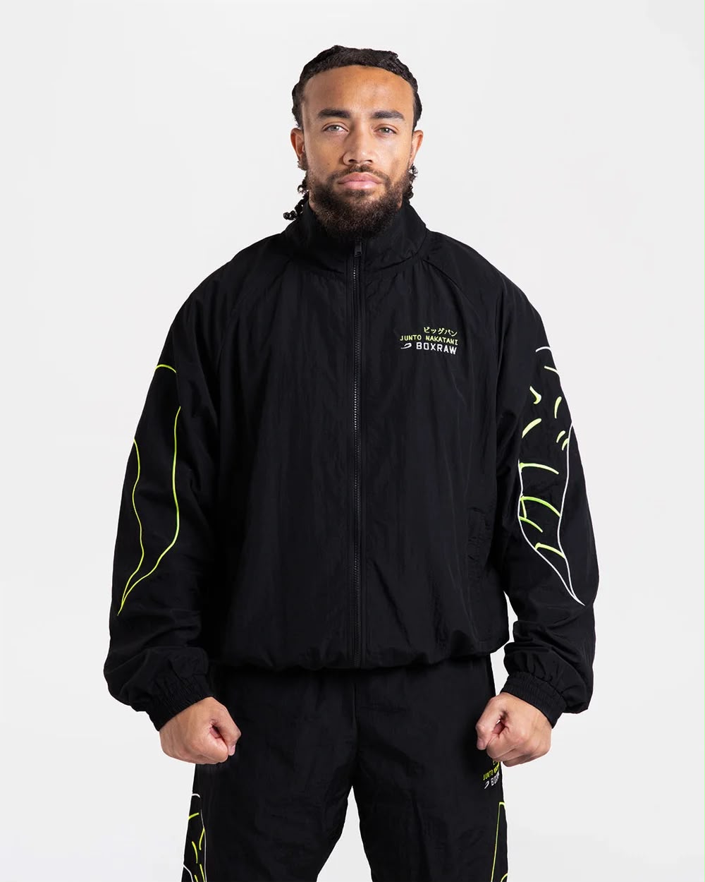 Nakatani x BOXRAW Track Jacket / Jaket Boxing BOXRAW