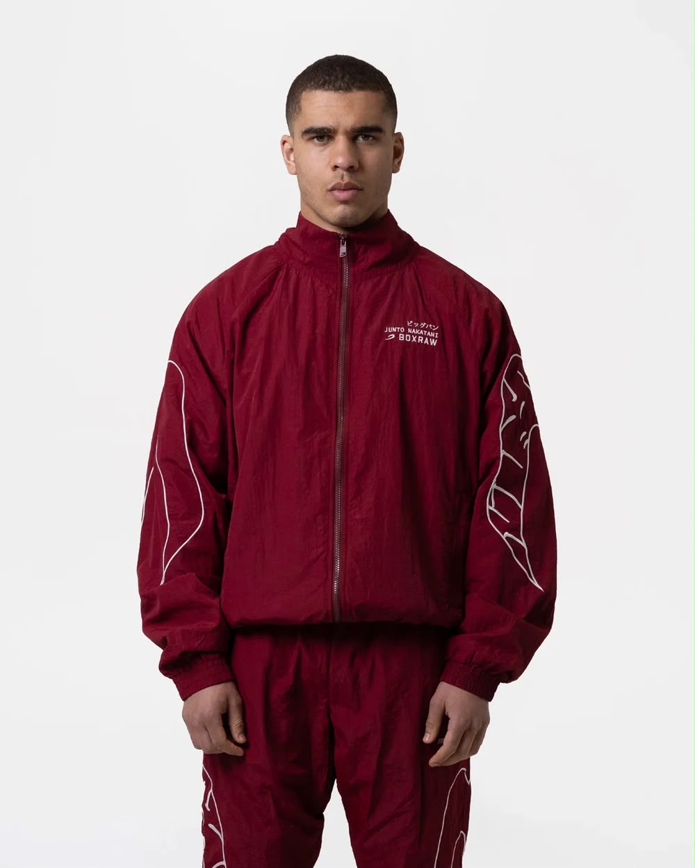 Nakatani x BOXRAW Track Jacket / Jaket Boxing BOXRAW