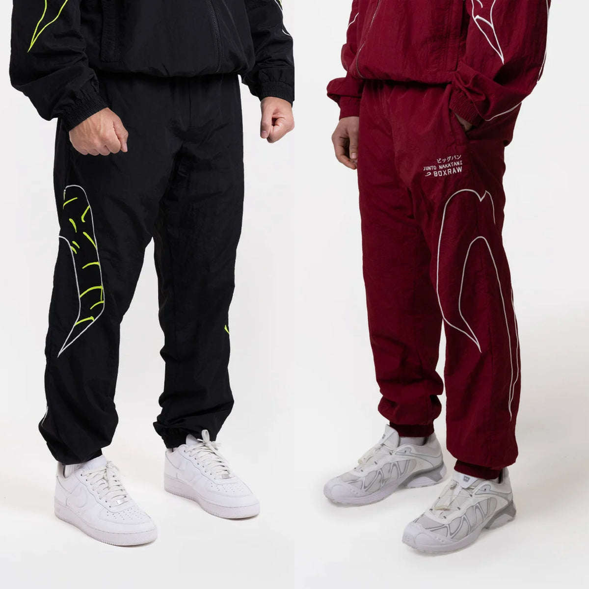 BOXRAW X Nakatani Track Bottom / Celana Panjang Boxing
