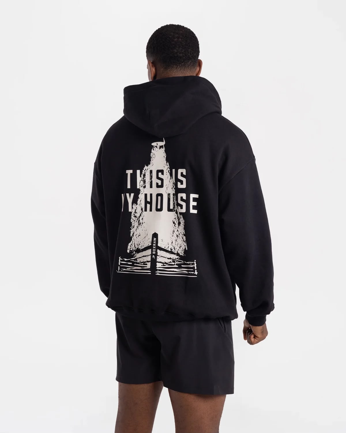 BOXRAW This Is My House Oversized Hoodie / BOXING HOODIE